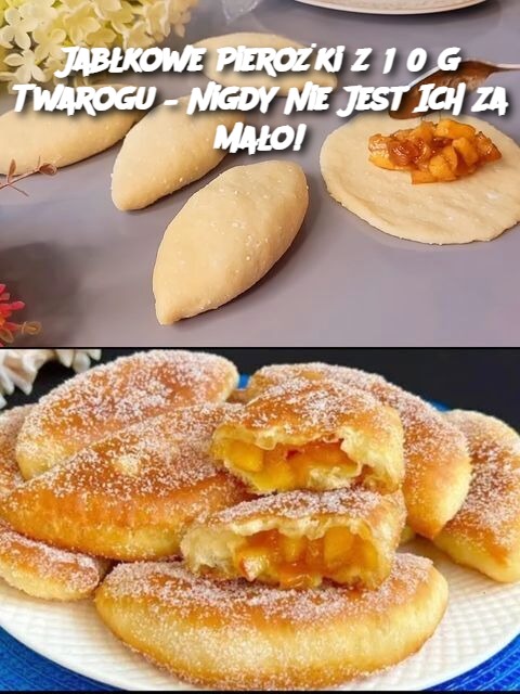 Jabłkowe Pierożki z 150 g Twarogu – Nigdy Nie Jest Ich Za Mało!