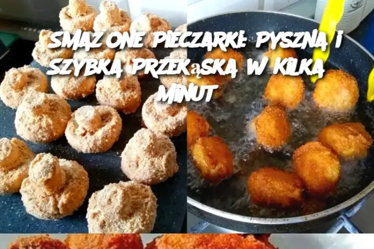 Smażone Pieczarki: Pyszna i Szybka Przekąska w Kilka Minut