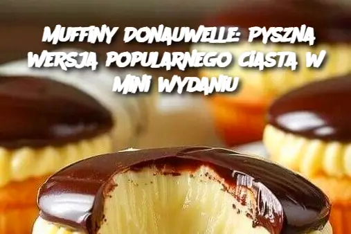 Muffiny Donauwelle: Pyszna wersja popularnego ciasta w mini wydaniu