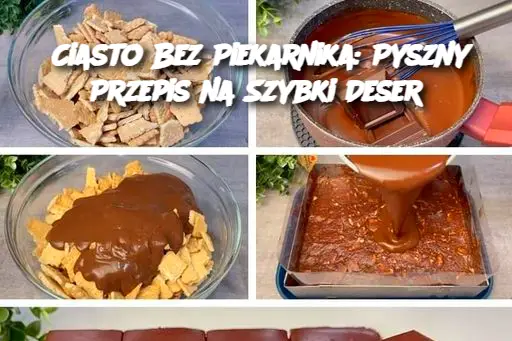 Ciasto Bez Piekarnika: Pyszny Przepis na Szybki Deser