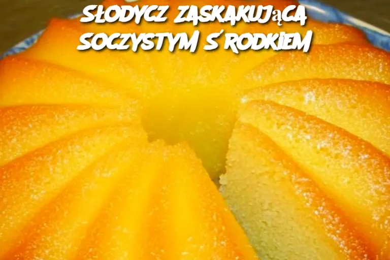 Cytrynowy Fondant: Delikatna Słodycz Zaskakująca Soczystym Środkiem