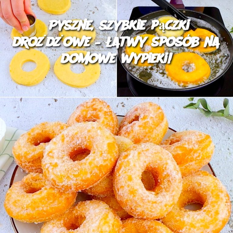 Pyszne, szybkie pączki drożdżowe – łatwy sposób na domowe wypieki!