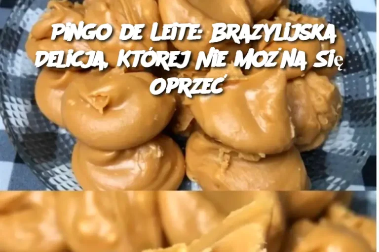 Pingo de Leite: Brazylijska Delicja, Której Nie Można Się Oprzeć