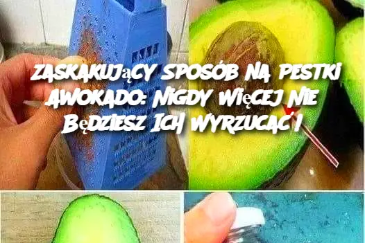 Zaskakujący Sposób na Pestki Awokado: Nigdy Więcej Nie Będziesz Ich Wyrzucać!