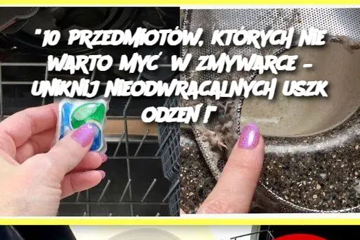 "10 przedmiotów, których nie warto myć w zmywarce – uniknij nieodwracalnych uszkodzeń!"