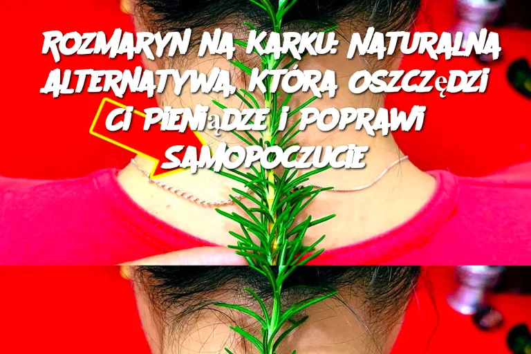 Rozmaryn na Karku: Naturalna Alternatywa, Która Oszczędzi Ci Pieniądze i Poprawi Samopoczucie