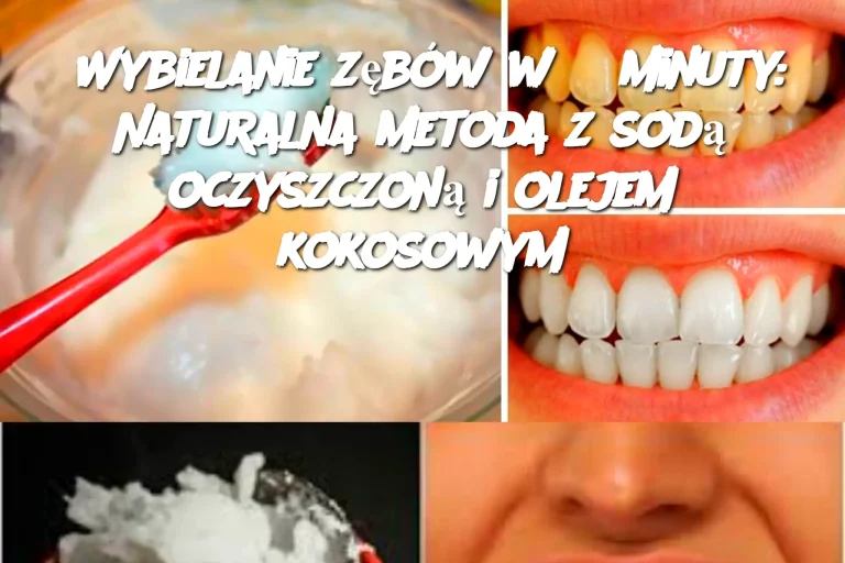 Wybielanie zębów w 3 minuty: Naturalna metoda z sodą oczyszczoną i olejem kokosowym