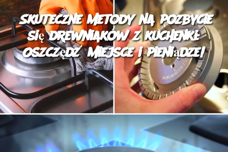 Skuteczne metody na pozbycie się drewniaków z kuchenki: Oszczędź miejsce i pieniądze!