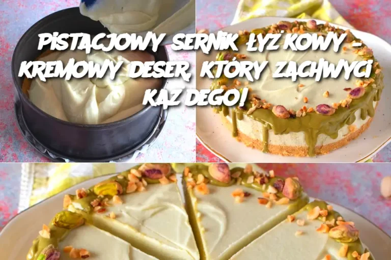 Pistacjowy sernik łyżkowy – kremowy deser, który zachwyci każdego!