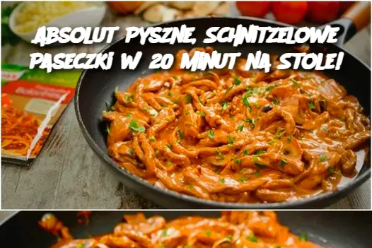 Absolut Pyszne, Schnitzelowe Paseczki w 20 Minut na Stole!