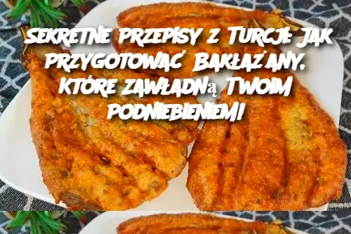 Sekretne Przepisy z Turcji: Jak Przygotować Bakłażany, Które Zawładną Twoim Podniebieniem!