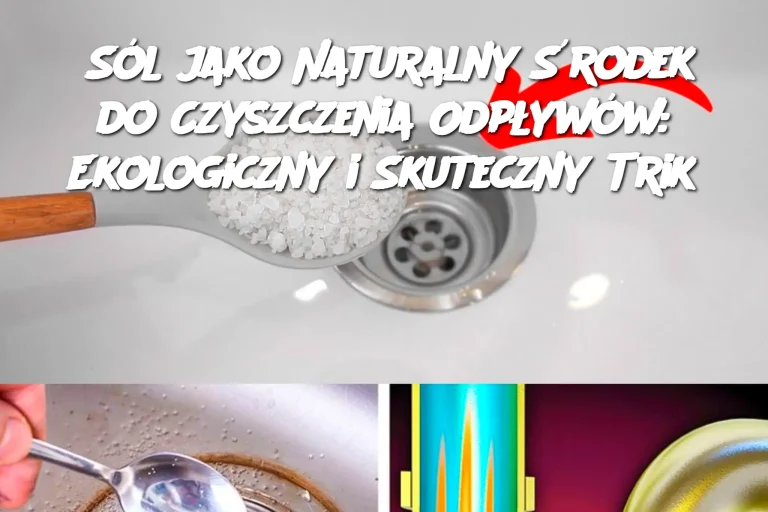 Sól jako Naturalny Środek do Czyszczenia Odpływów: Ekologiczny i Skuteczny Trik