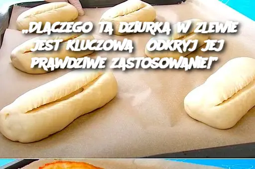 „Dlaczego ta dziurka w zlewie jest kluczowa? Odkryj jej prawdziwe zastosowanie!”