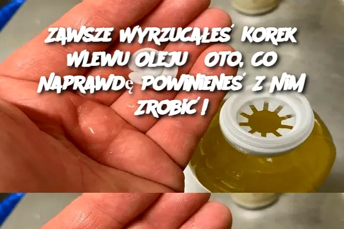 Zawsze Wyrzucałeś Korek Wlewu Oleju? Oto, Co Naprawdę Powinieneś Z Nim Zrobić!