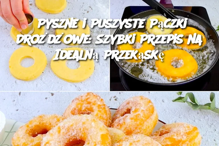 Pyszne i Puszyste Pączki Drożdżowe: Szybki Przepis na Idealną Przekąskę