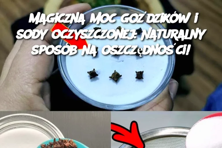 Magiczna moc goździków i sody oczyszczonej: Naturalny sposób na oszczędności!