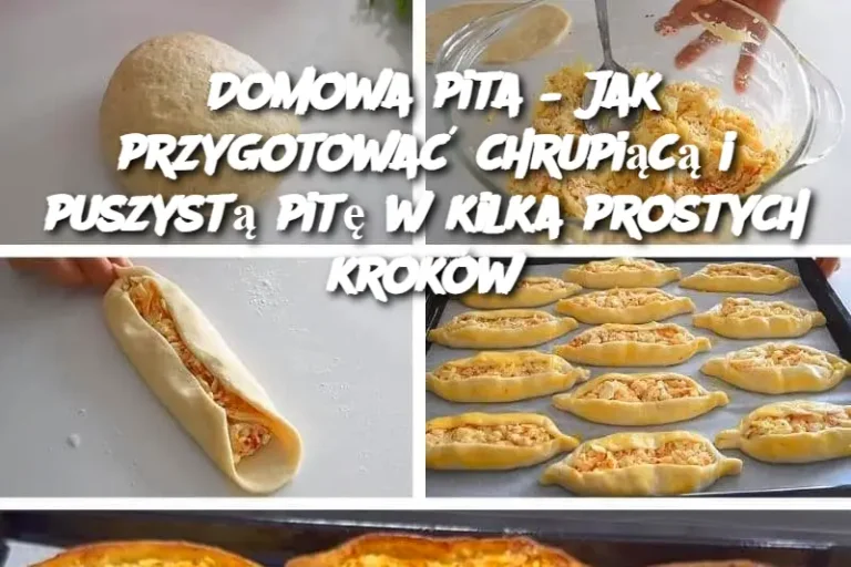 Domowa pita – Jak przygotować chrupiącą i puszystą pitę w kilka prostych kroków