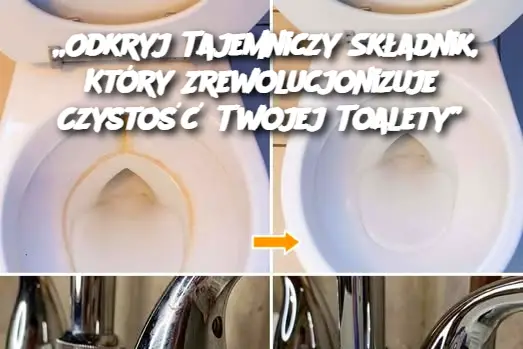 „Odkryj Tajemniczy Składnik, Który Zrewolucjonizuje Czystość Twojej Toalety”