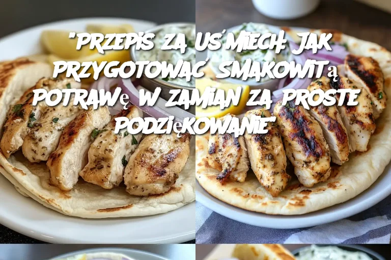 "Przepis za Uśmiech: Jak Przygotować Smakowitą Potrawę w Zamian za Proste Podziękowanie"