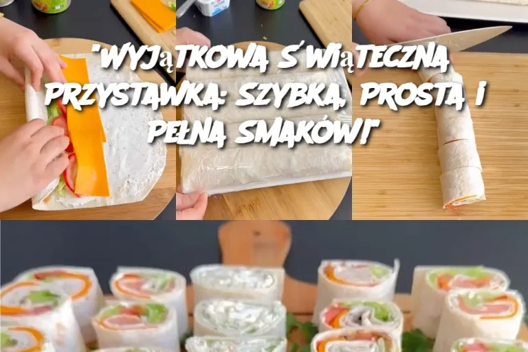 "Wyjątkowa Świąteczna Przystawka: Szybka, Prosta i Pełna Smaków!"