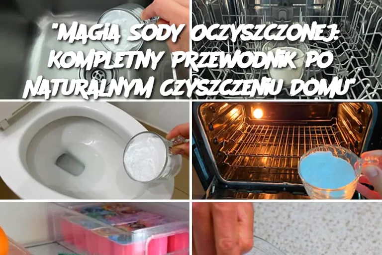 "Magia Sody Oczyszczonej: Kompletny Przewodnik po Naturalnym Czyszczeniu Domu"