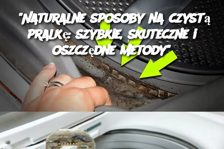 "Naturalne sposoby na czystą pralkę: szybkie, skuteczne i oszczędne metody"