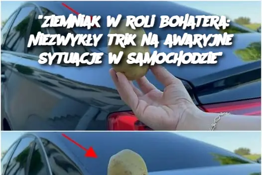 "Ziemniak w roli bohatera: Niezwykły trik na awaryjne sytuacje w samochodzie"