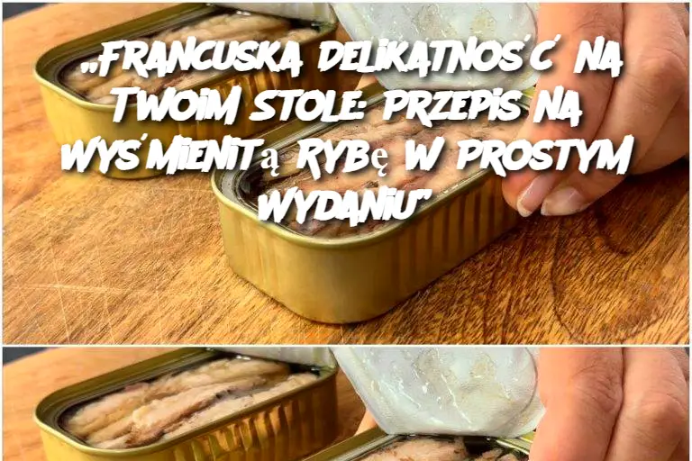 „Francuska Delikatność na Twoim Stole: Przepis na Wyśmienitą Rybę w Prostym Wydaniu”