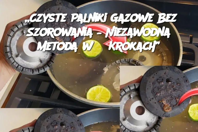 „Czyste Palniki Gazowe Bez Szorowania – Niezawodna Metoda w 3 Krokach”