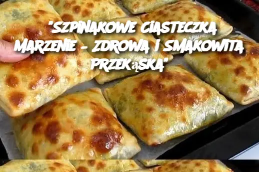 "Szpinakowe Ciasteczka Marzenie – Zdrowa i Smakowita Przekąska"