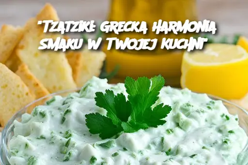 "Tzatziki: Grecka Harmonia Smaku w Twojej Kuchni"