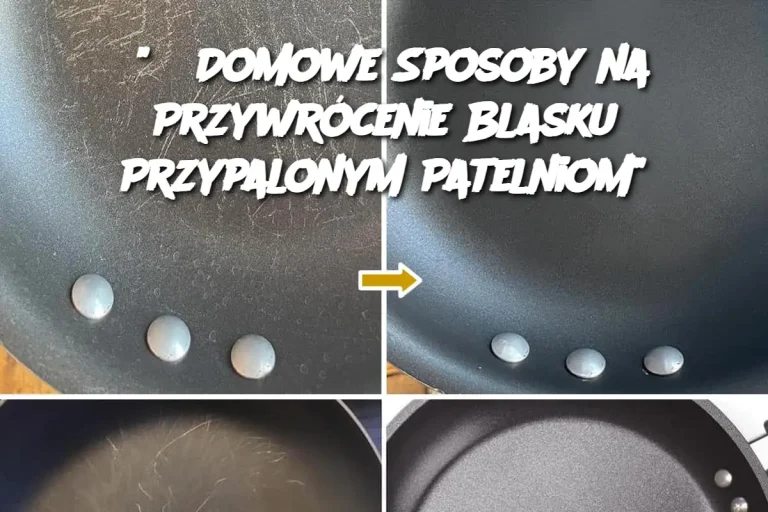 "3 Domowe Sposoby na Przywrócenie Blasku Przypalonym Patelniom"