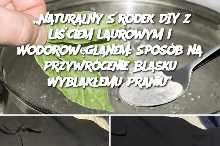 „Naturalny Środek DIY z Liściem Laurowym i Wodorowęglanem: Sposób na Przywrócenie Blasku Wyblakłemu Praniu”