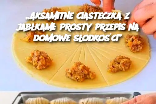 „Aksamitne ciasteczka z jabłkami: Prosty przepis na domowe słodkości”