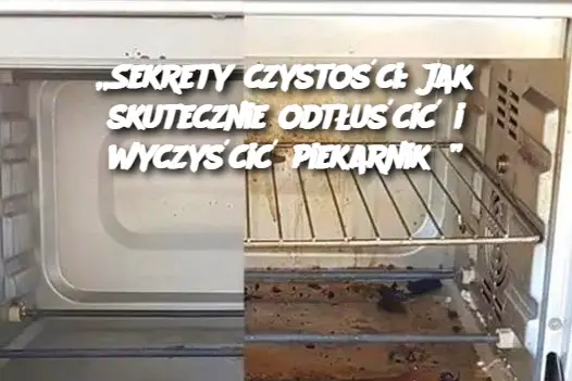 „Sekrety czystości: Jak skutecznie odtłuścić i wyczyścić piekarnik?”