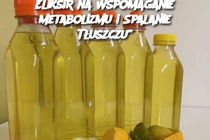 „Imbir i Cytryna: Naturalny Eliksir na Wspomaganie Metabolizmu i Spalanie Tłuszczu”