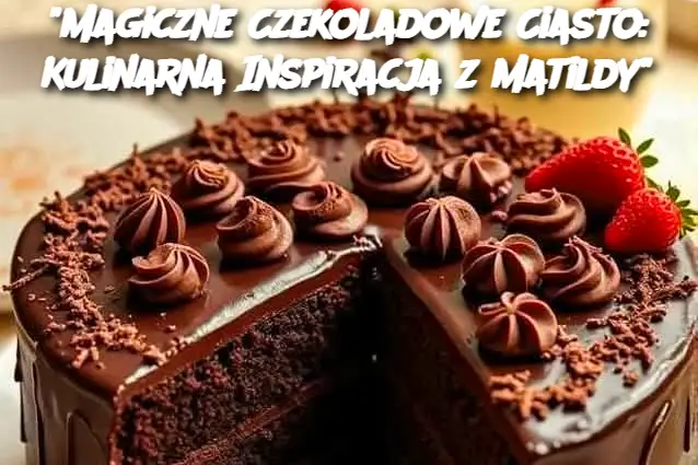 "Magiczne Czekoladowe Ciasto: Kulinarna Inspiracja z Matildy"