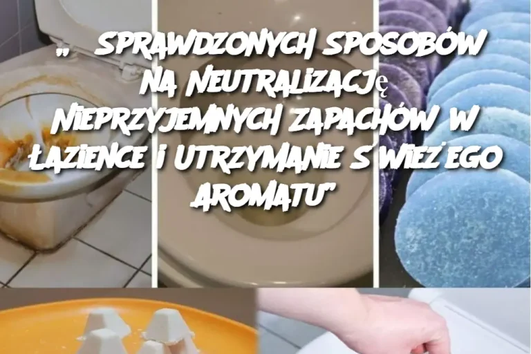 „6 Sprawdzonych Sposobów na Neutralizację Nieprzyjemnych Zapachów w Łazience i Utrzymanie Świeżego Aromatu”