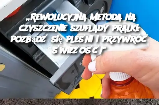 „Rewolucyjna metoda na czyszczenie szuflady pralki: pozbądź się pleśni i przywróć świeżość!”