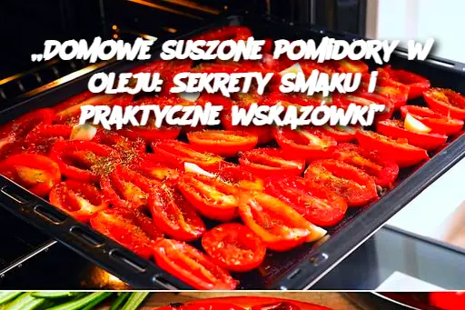 „Domowe suszone pomidory w oleju: Sekrety smaku i praktyczne wskazówki”