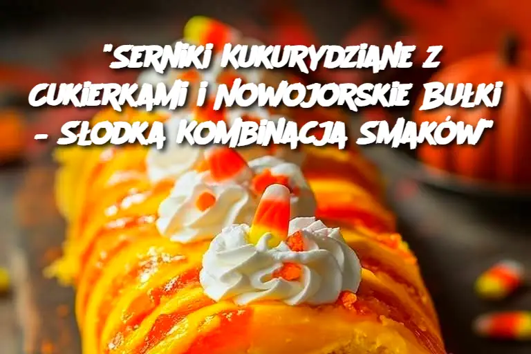 "Serniki Kukurydziane z Cukierkami i Nowojorskie Bułki – Słodka Kombinacja Smaków"