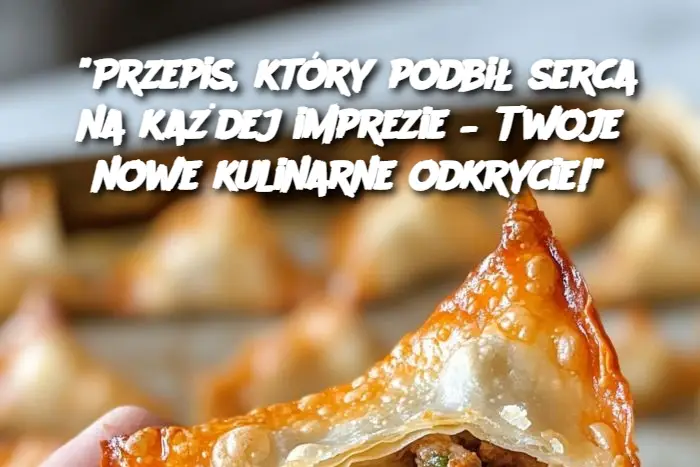 "Przepis, który podbił serca na każdej imprezie – Twoje nowe kulinarne odkrycie!"