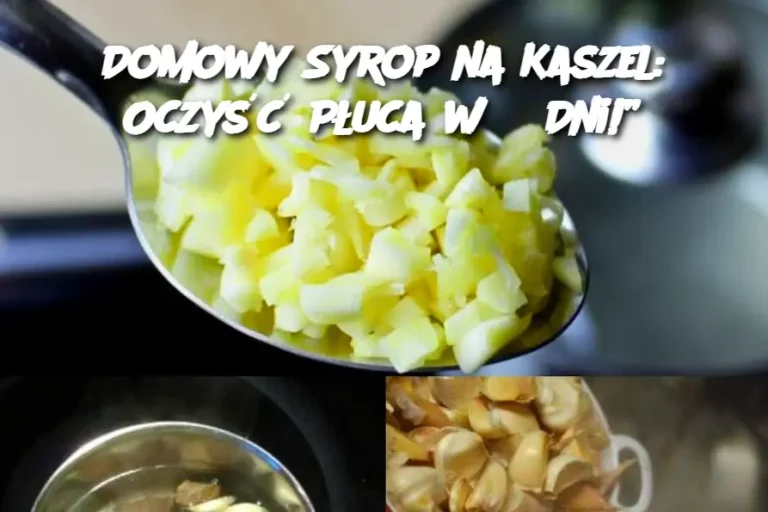 Domowy Syrop na Kaszel: Oczyść Płuca w 3 Dni!”