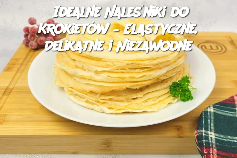 Idealne Naleśniki do Krokietów – Elastyczne, Delikatne i Niezawodne