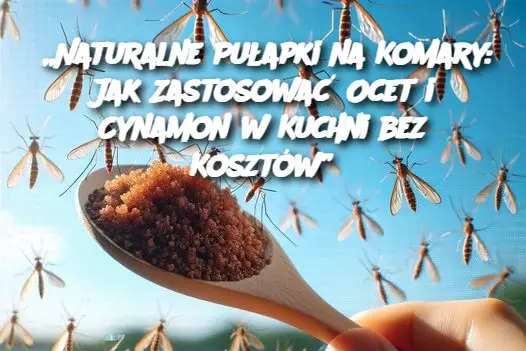 „Naturalne Pułapki na Komary: Jak Zastosować Ocet i Cynamon w Kuchni bez Kosztów”