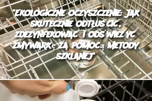 "Ekologiczne oczyszczenie: Jak skutecznie odtłuścić, zdezynfekować i odświeżyć zmywarkę za pomocą metody szklanej"