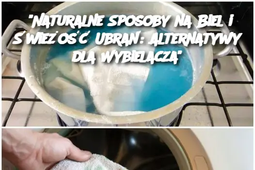 "Naturalne Sposoby na Biel i Świeżość Ubrań: Alternatywy dla Wybielacza"