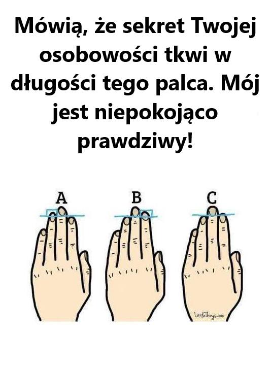 „Długość palca a osobowość – czy w tym tkwi sekret? Mój wynik zaskakuje!”