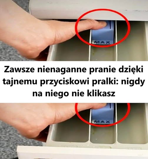 „Sekretny przycisk w pralce, o którym nie wiedziałeś: jak zapewnić idealne pranie za każdym razem”