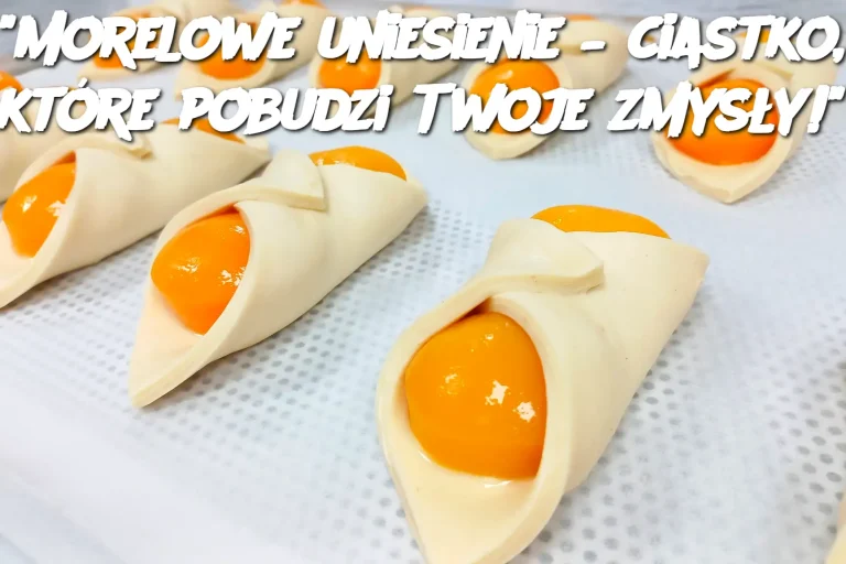 "Morelowe uniesienie – ciastko, które pobudzi Twoje zmysły!"